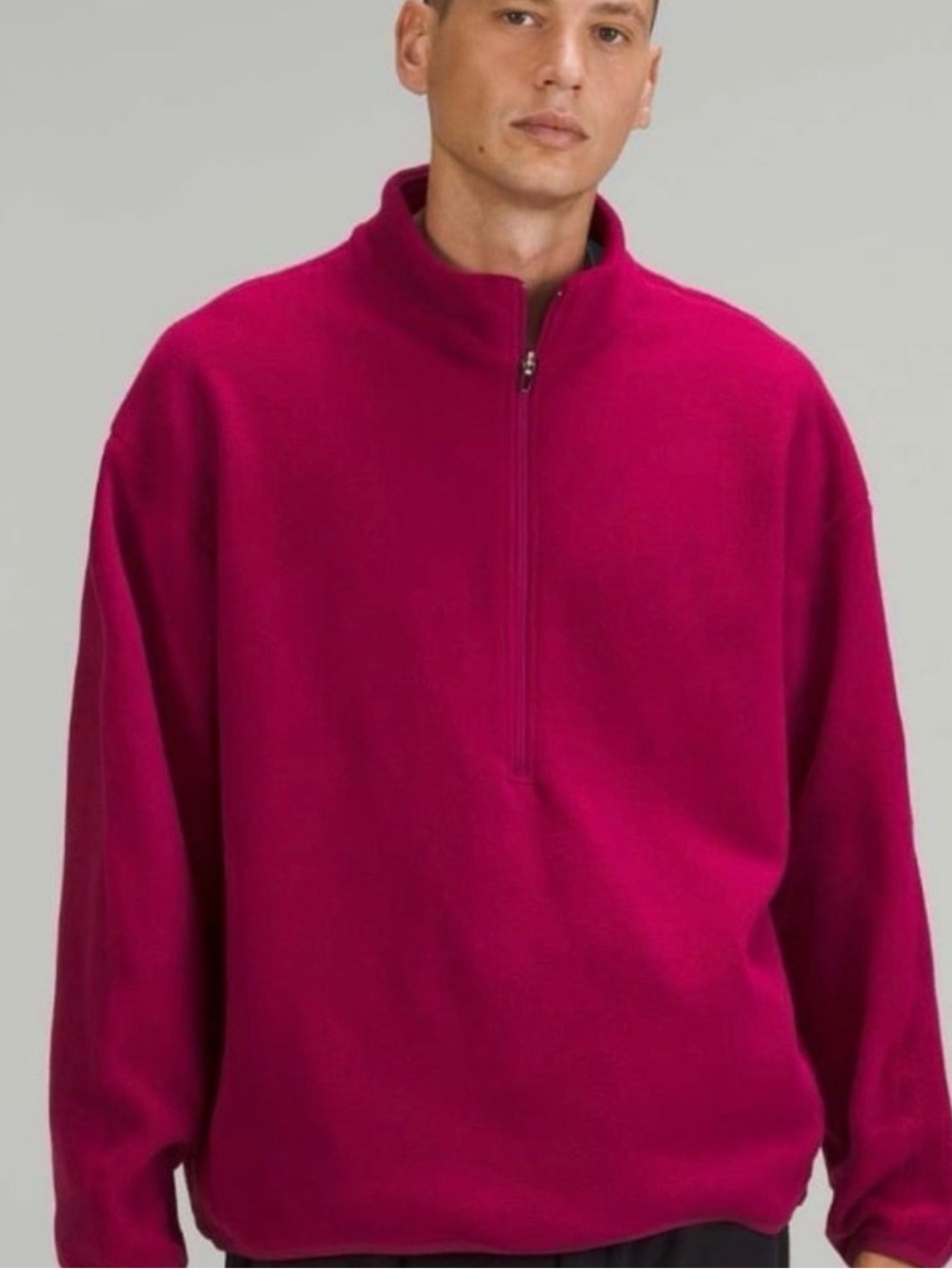 lululemon Oversized Fit Fleece Half Zip